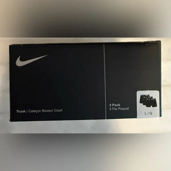 Nike Dri-FIT Essential Micro Boxer Briefs - Black - Picture 2 of 6